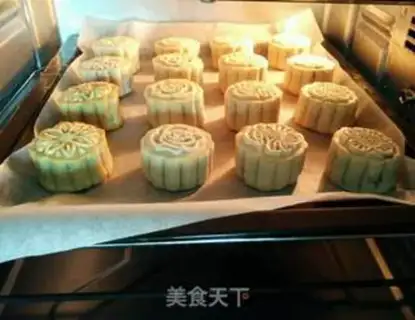 Make The potato moon cake step 12
