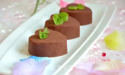 Make Red Bean Sand rose pie step 9
