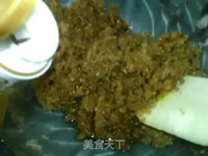 Make A broad pepper saline moon cake step 6