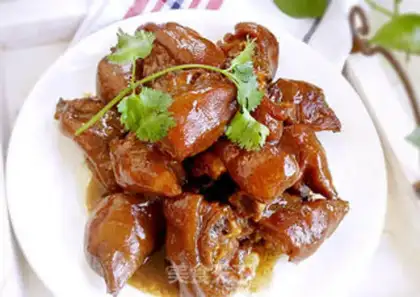 Make Red burning pig feet step 4