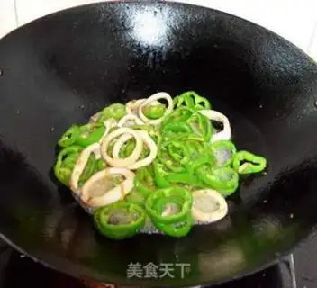 Make The green peppers step 5