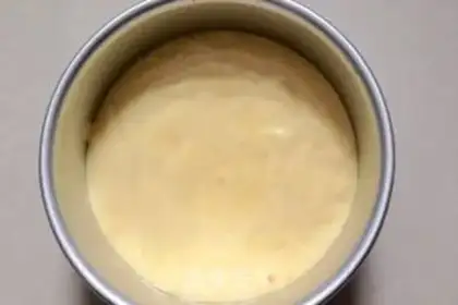 Make No water, no steam cake step 2