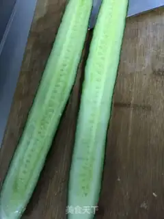 Make Cold cucumber step 1