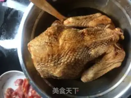 Make The family is called a flower chicken step 3
