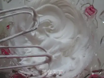 Make Little cream cake step 2