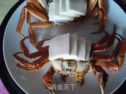 Make Crab tofu step 7