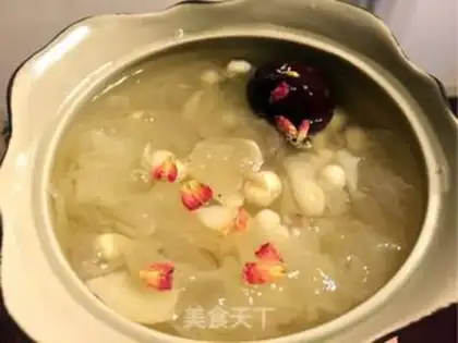 Make Autumn white pulmonary dessert step 7