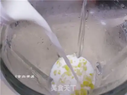 Make Sweet corn shakes step 4