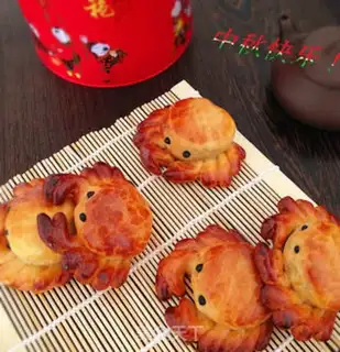 Make Fancy moon cakes step 11