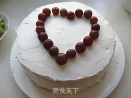 Make Little cream cake step 14