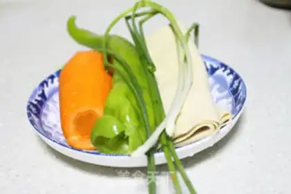 Make Bean peeled carrots step 0
