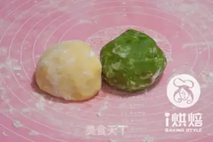 Make Tea marble cookies step 4