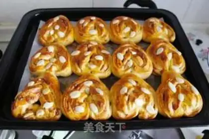 Make Rose almond bread step 11