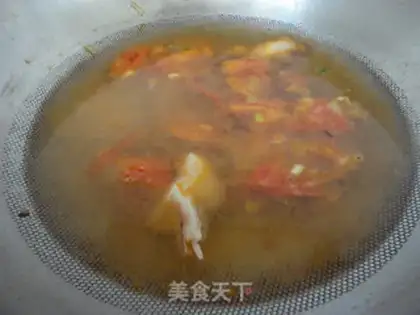 Make Pineseed tomato soup noodles step 7