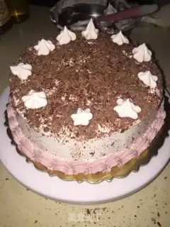 Make The lava cake step 15