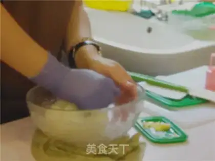 Make Ice mooncake step 1