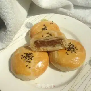 Make Squeeze meat mooncake step 10