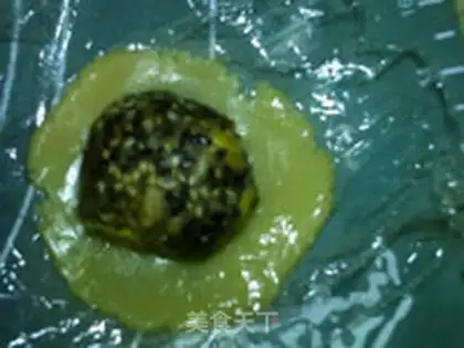 Make A broad taco sesame moon cake step 9