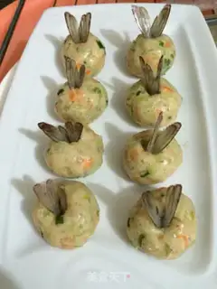 Make Vegetable shrimp balls step 7