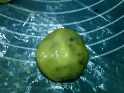 Make A broad taco sesame moon cake step 11
