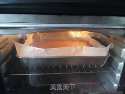 Make Coco sponge cake step 3