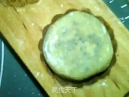 Make A broad taco sesame moon cake step 14