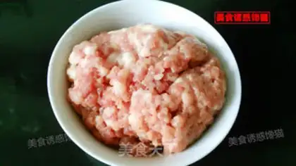 Make Meat and tofu step 1