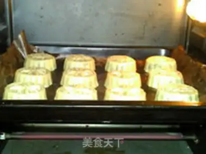 Make A broad taco sesame moon cake step 19
