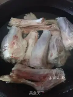 Make Smoky leg step 1