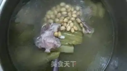 Make Suffering melon cucumber fan bones step 5