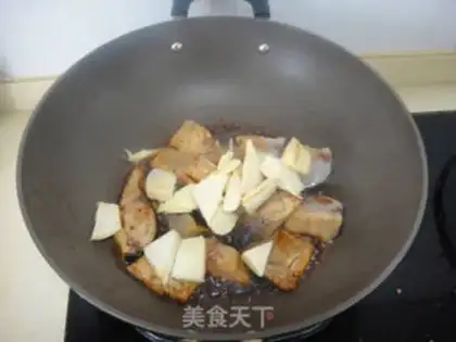 Make Burn salted fish step 6