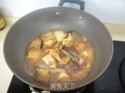 Make Burn salted fish step 7