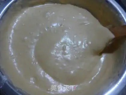 Make Red sugar sponge cake step 5