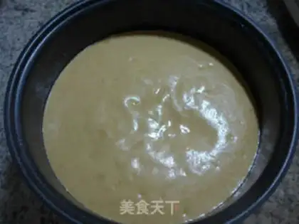 Make Red sugar sponge cake step 9