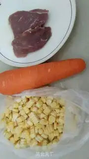 Make Corn carrot fried rice step 3