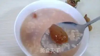 Make Ice and sour congee step 5