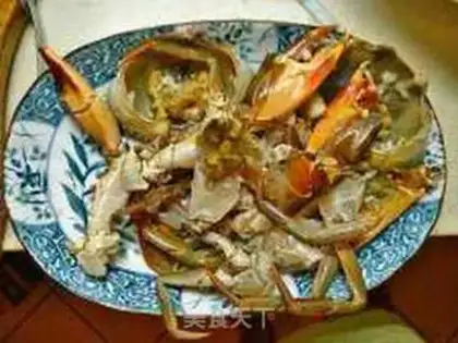 Make Curry peppers and crabs step 13