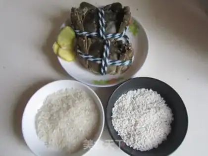 Make Crab congee step 0