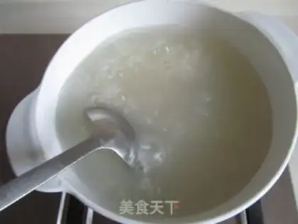 Make Crab congee step 5