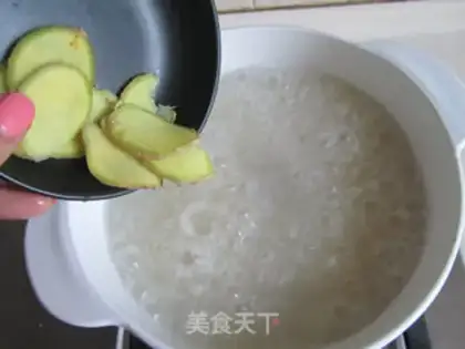 Make Crab congee step 6