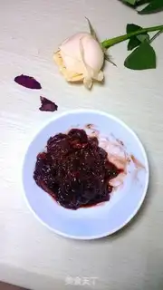 Make Red-tree red sugar rose sauce step 6