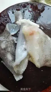 Make Temperature cucumbered fish skin step 2