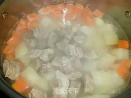 Make Curry beef rice step 3