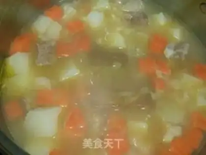 Make Curry beef rice step 4