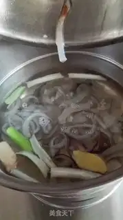 Make Temperature cucumbered fish skin step 4