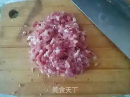 Make Sioux meat mooncake step 1