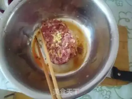 Make Sioux meat mooncake step 2