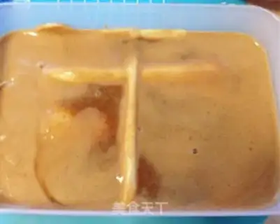 Make Five bean silks frozen step 9