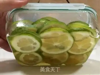 Make Lemon tea step 5