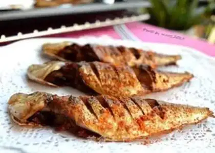 Make Spicy roasted pool fish step 7